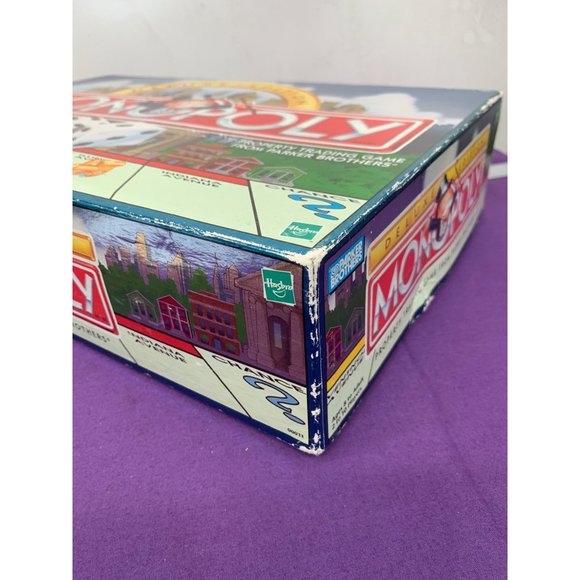Monopoly Deluxe Edition 1998 Board Game Parker Brothers - Picture 10 of 12